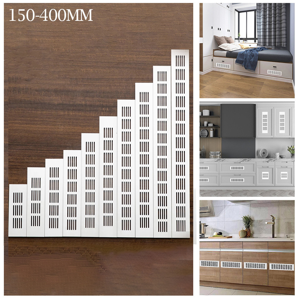 Ventilation Grille Aluminum - 60mm Aluminium Rectangular Cabinet Wardrobe Air