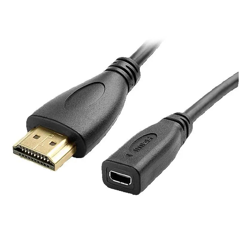 Mdi Cable - 15cm Micro Mini HDMI-compatible Socket Female