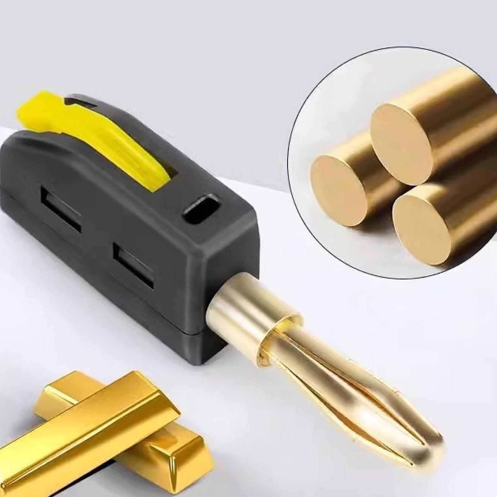 Banana Plug - 4mm Banana Plug Mini Stackable Banana