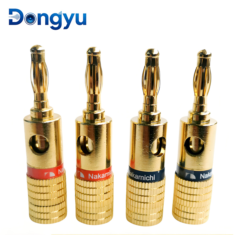 Banana Plug - 4MM Nakamichi Banana Connector Plugs Jack