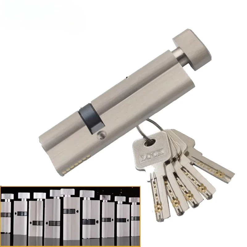 Knob Aluminum - Special Custom Security Door Center Asymmetry