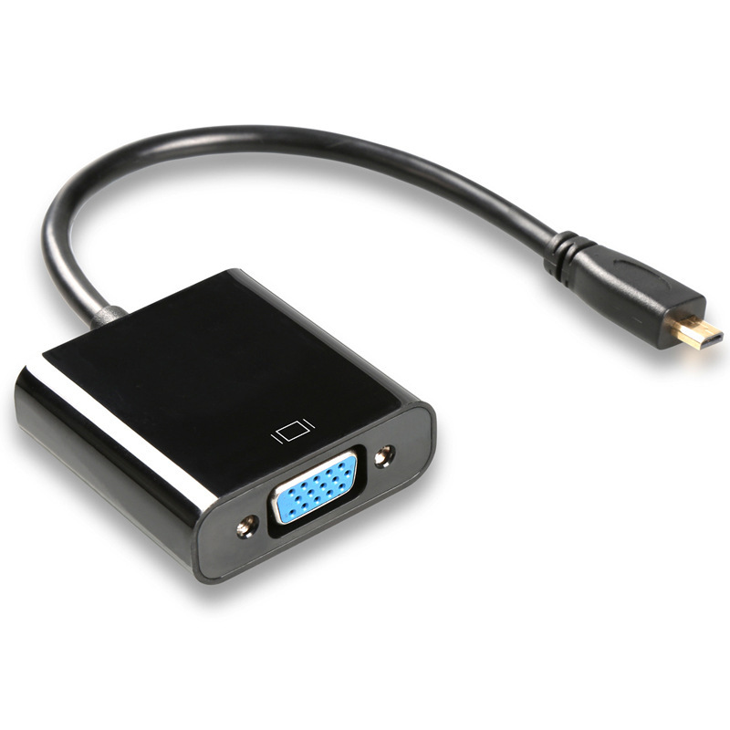 Mdi Cable - Micro HDMI to VGA Connector Micro