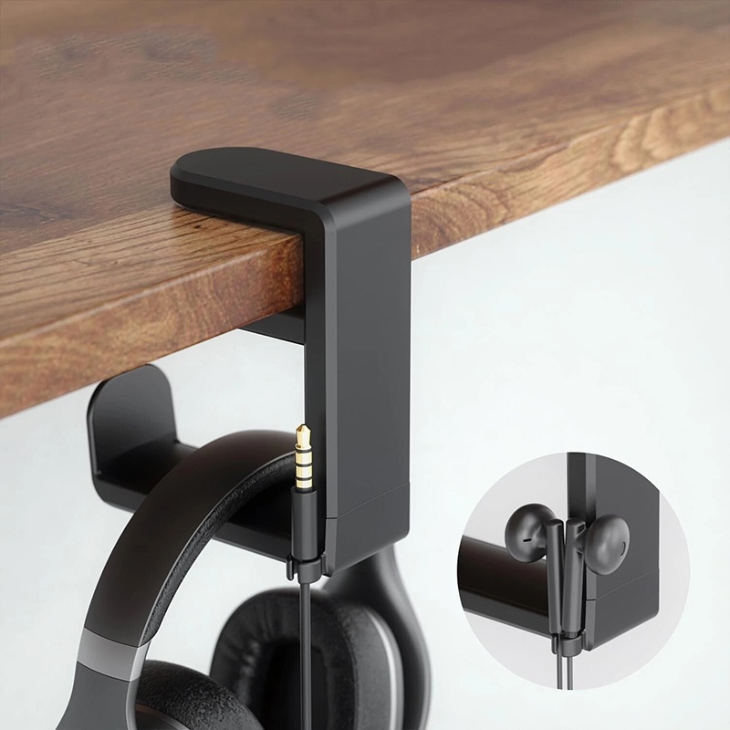 Headphone Parts - Universal Desktop 360° Rotating Headphone Stand