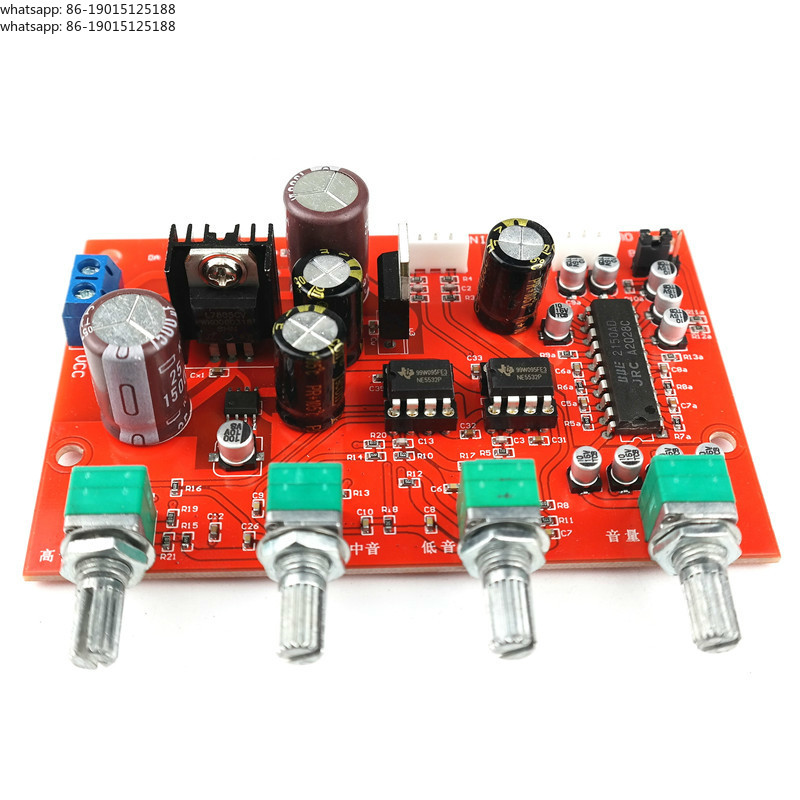 Volume Control Board - NE5532 Tone Preamplifier Audio Board NJM2150