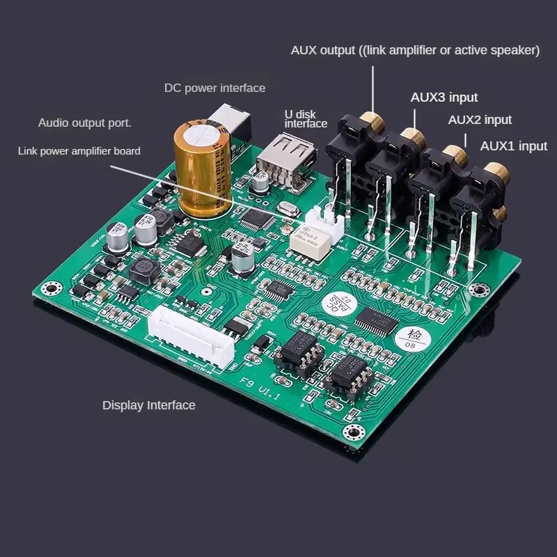Pcm5102 - HIFI Preamp Bluetooth 5.3 USB Player