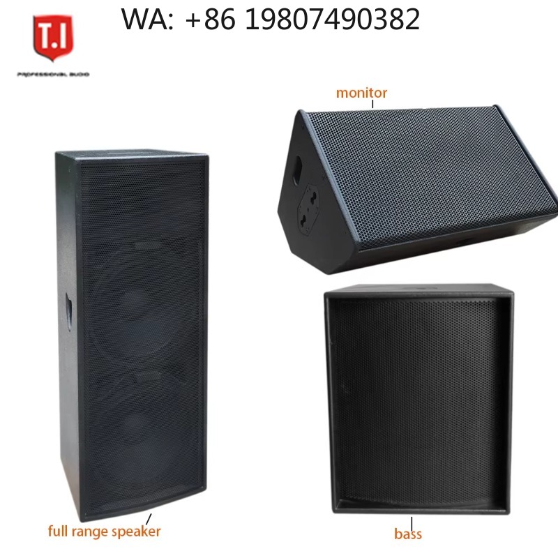 Full Range Speaker - 800W Dual 15 Inch Full Range