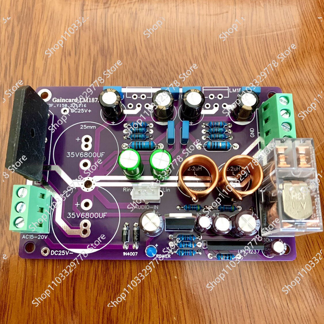 Hifi Amplifier Board - New revised line GC version fever