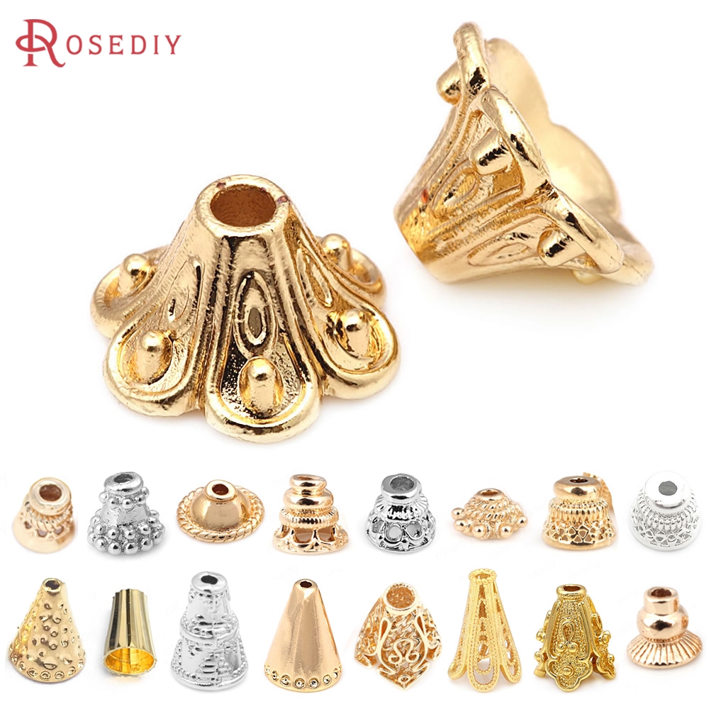 Diy Speaker - 18K Gold Color Brass Speaker Shape