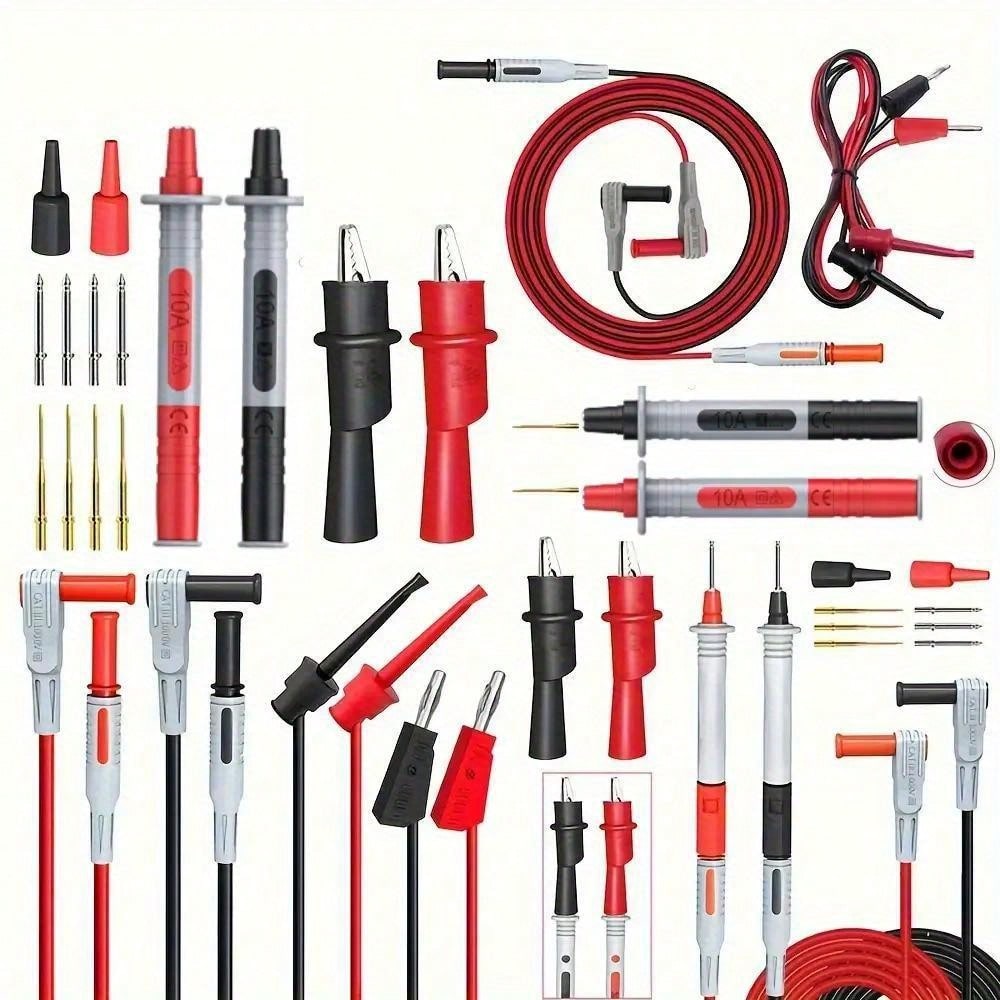 Banana Plug - 18pcs P1308B Test Lead Kit 4MM