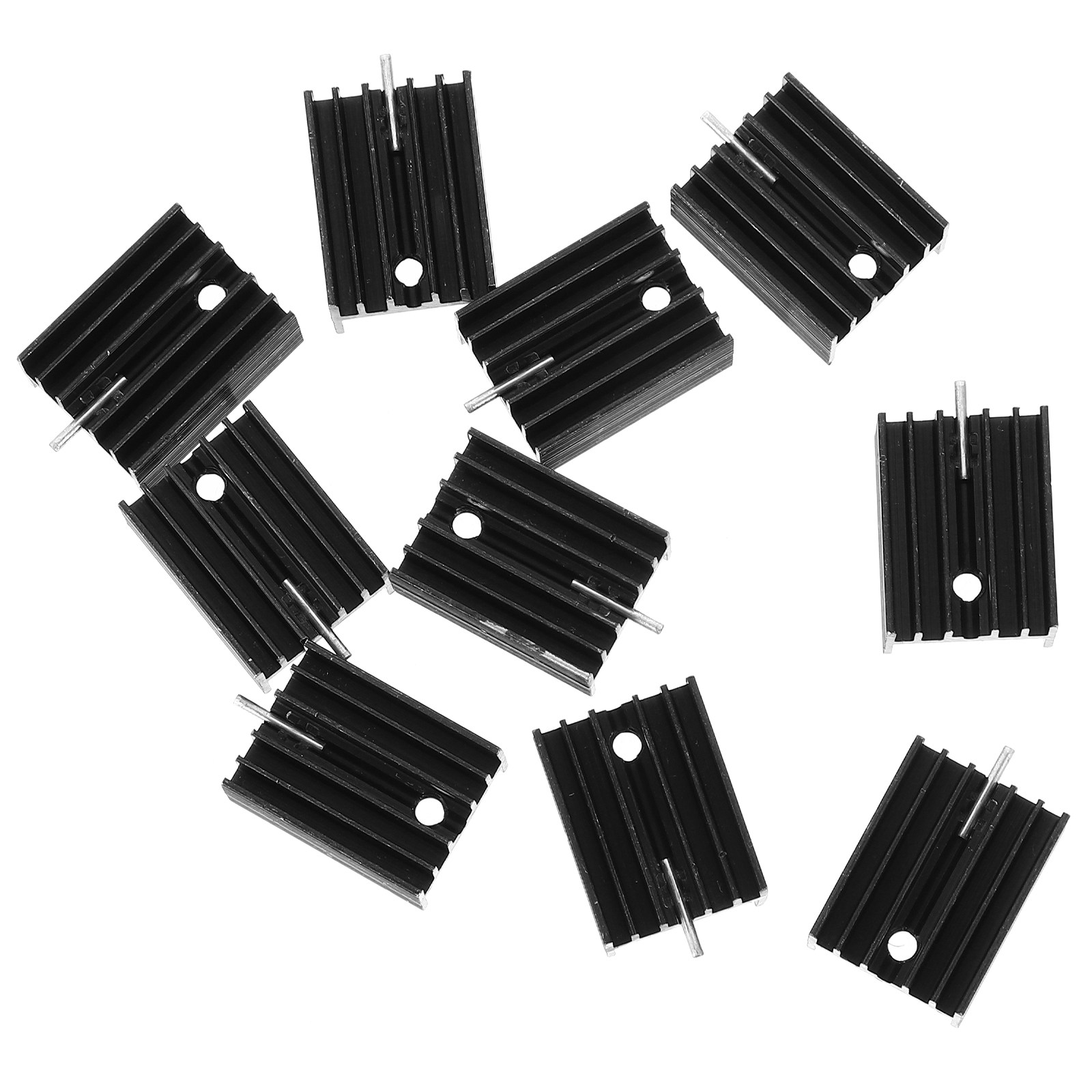 Heatsink Aluminum - Aluminum Transistor Heat Sink 10 Piece