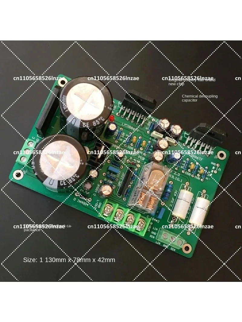 Diy Speaker - LM3886 Hifi Audio Power Amplifier Board