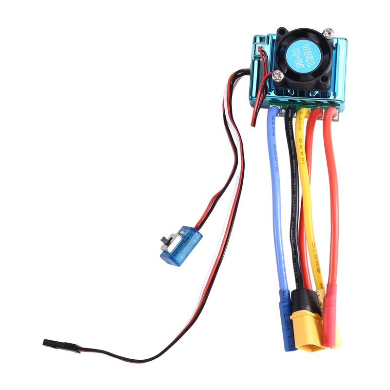 WOWFU-120A Brushless ESC Speed - Banana Plug review and price