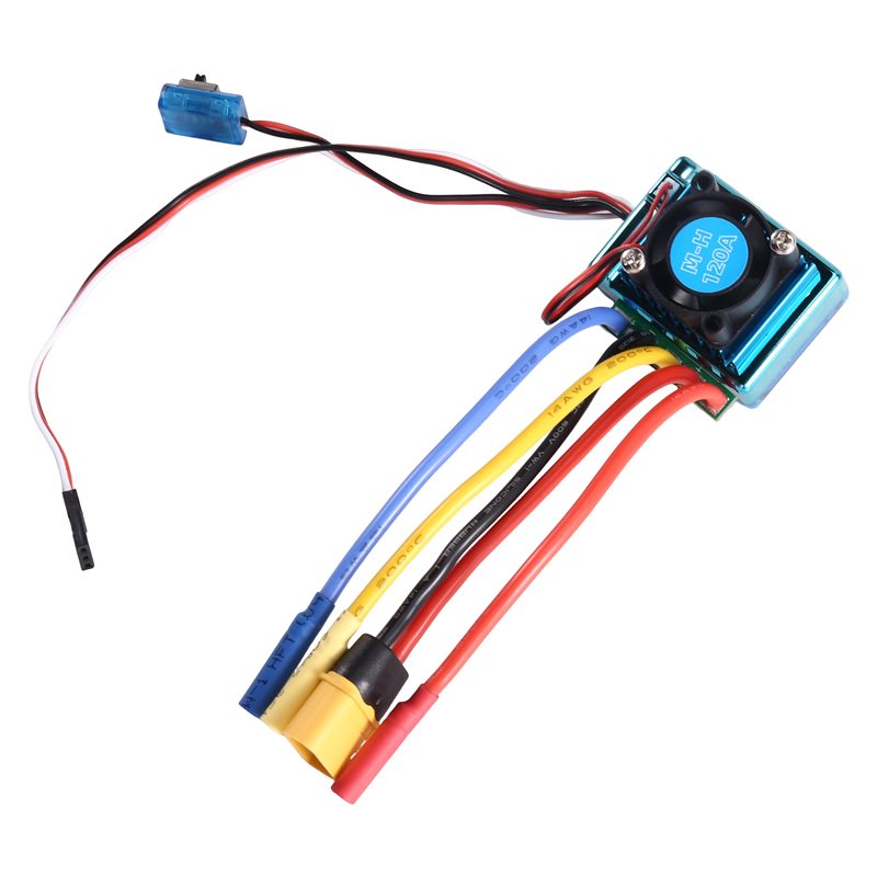WOWFU-120A Brushless ESC Speed - Banana Plug review and price