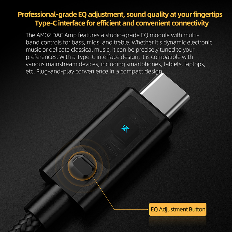 KZ AM02 TYPE-C TO 3.5 Integrat - Headphone Parts review and price