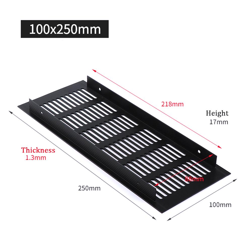 150/200/225/250/300/350/400mm  - Ventilation Grille Aluminum review and price