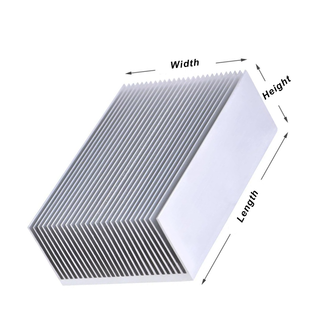 50x60x26mm — 300x60x26mm Extru - Heatsink Aluminum review and price