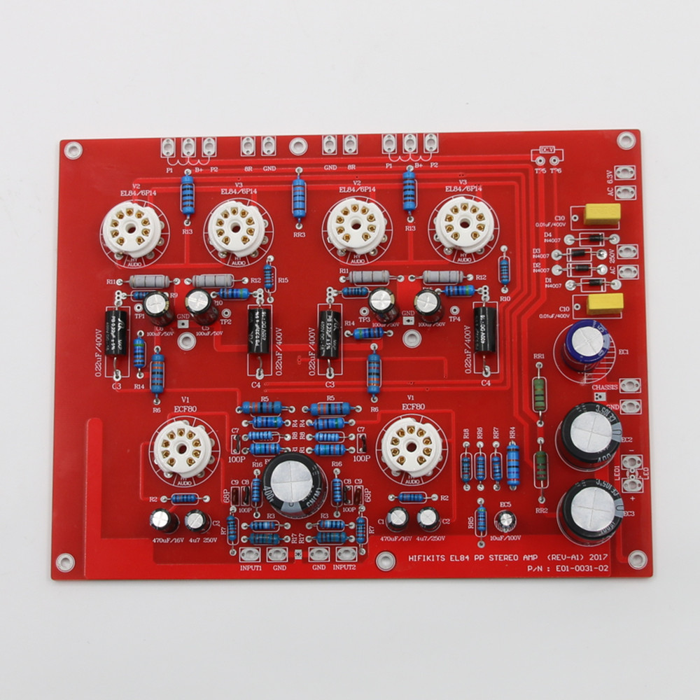 HiFi EL84+ECF80 Stereo Push Pu - Hifi Amplifier Board review and price