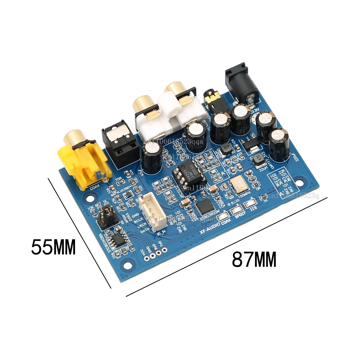 ES9039Q2M I2S DSD fiber, coaxi - Dac Board review and price