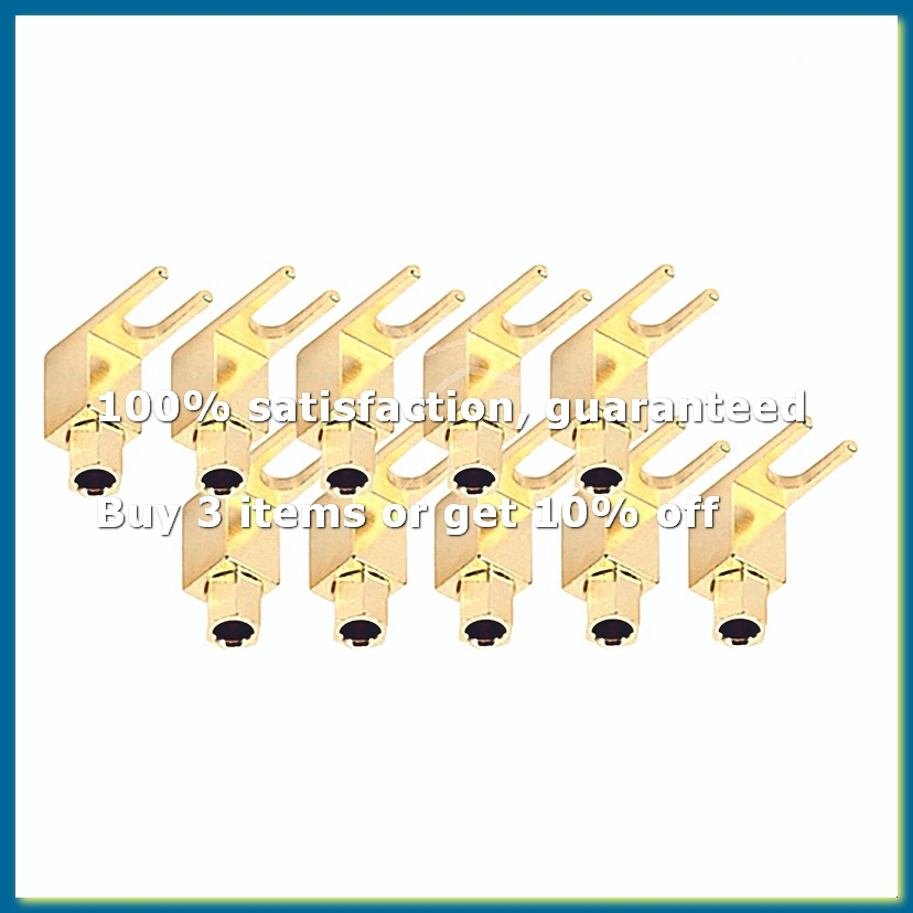 10PCS Banana Connectors Gold P - Banana Plug review and price