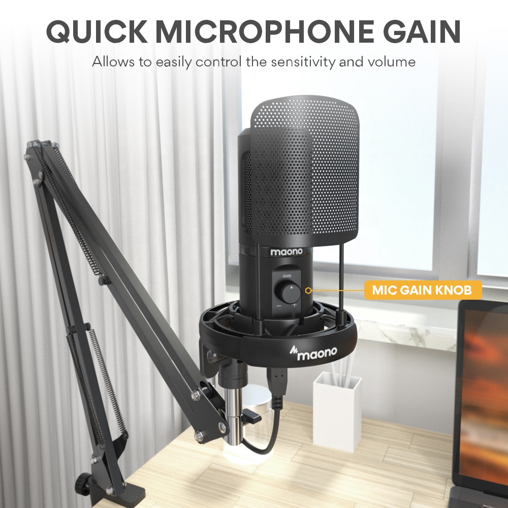 MAONO Professional Microphone  - Condenser Microphone Kit review and price