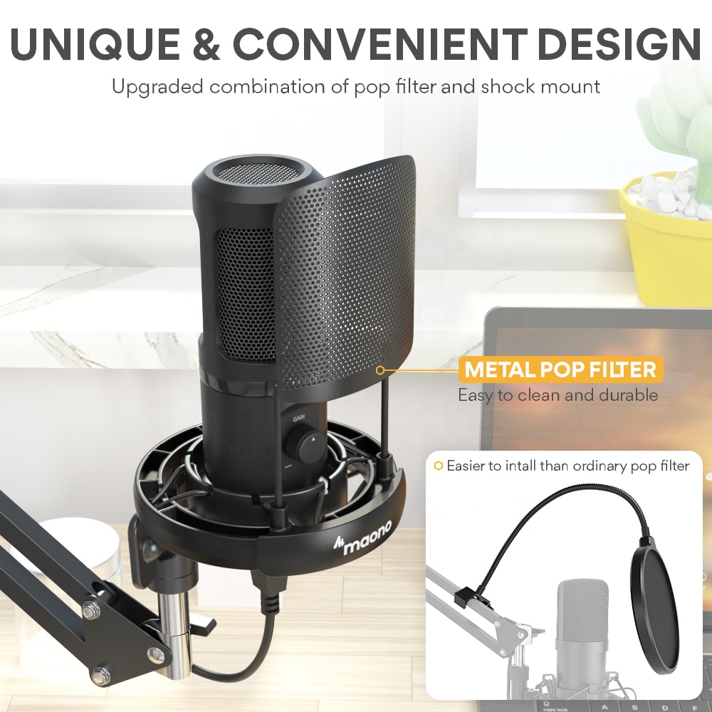 MAONO Professional Microphone  - Condenser Microphone Kit review and price