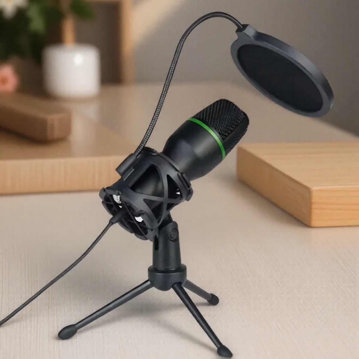 Professional USB Condenser Mic - Condenser Microphone Kit review and price