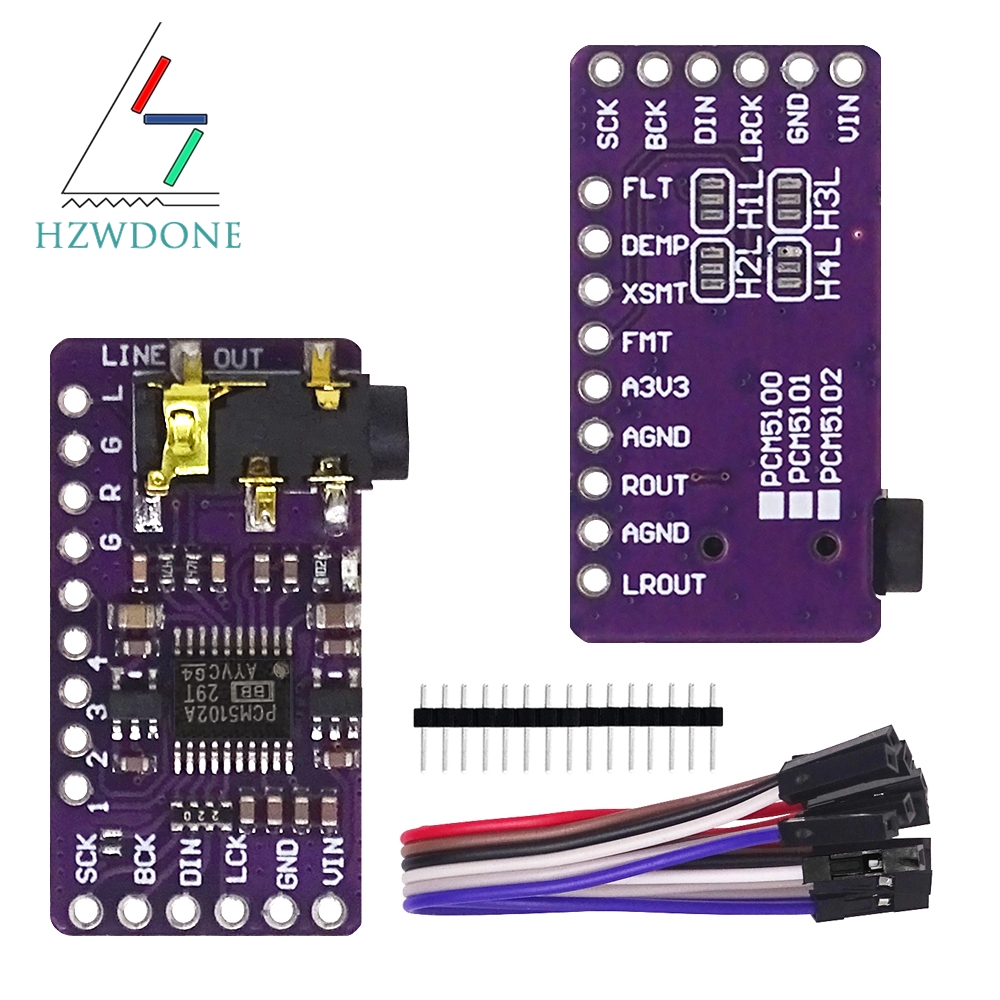 Interface I2S PCM5102A DAC Dec - Pcm5102 review and price