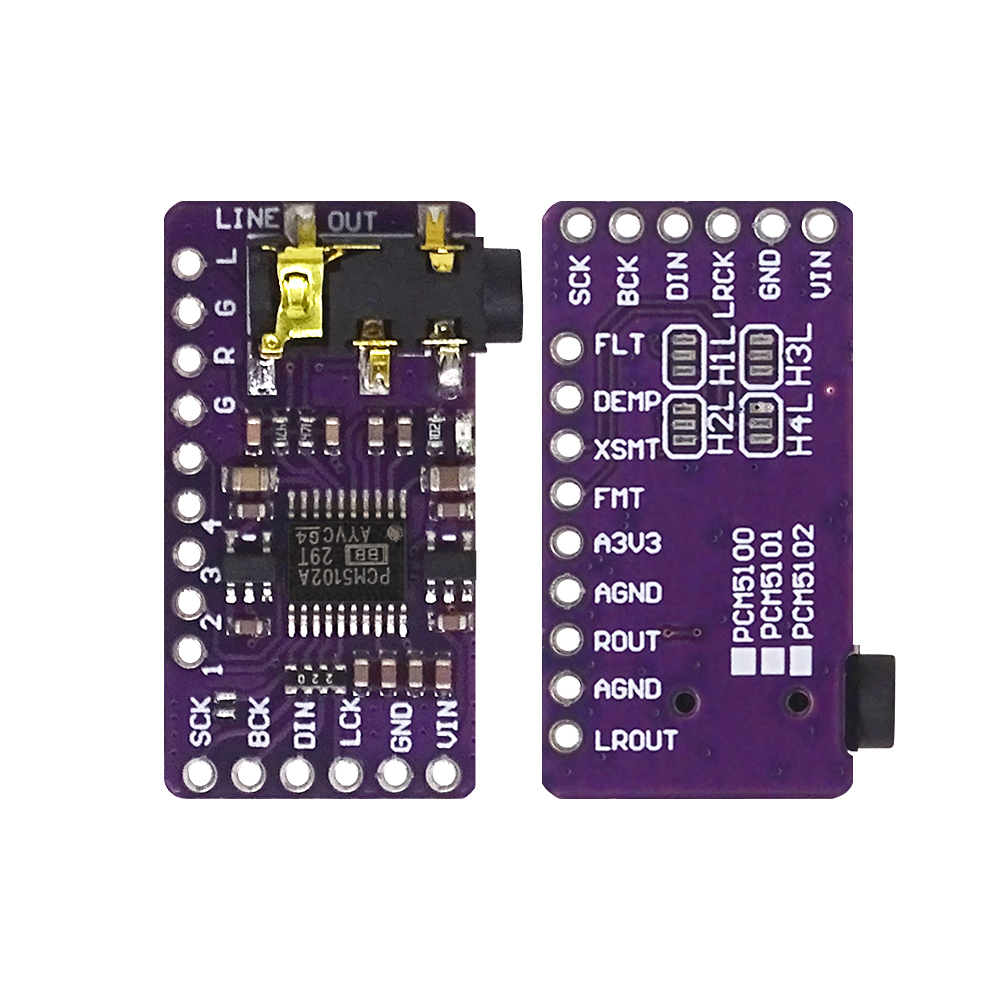 Interface I2S PCM5102A DAC Dec - Pcm5102 review and price