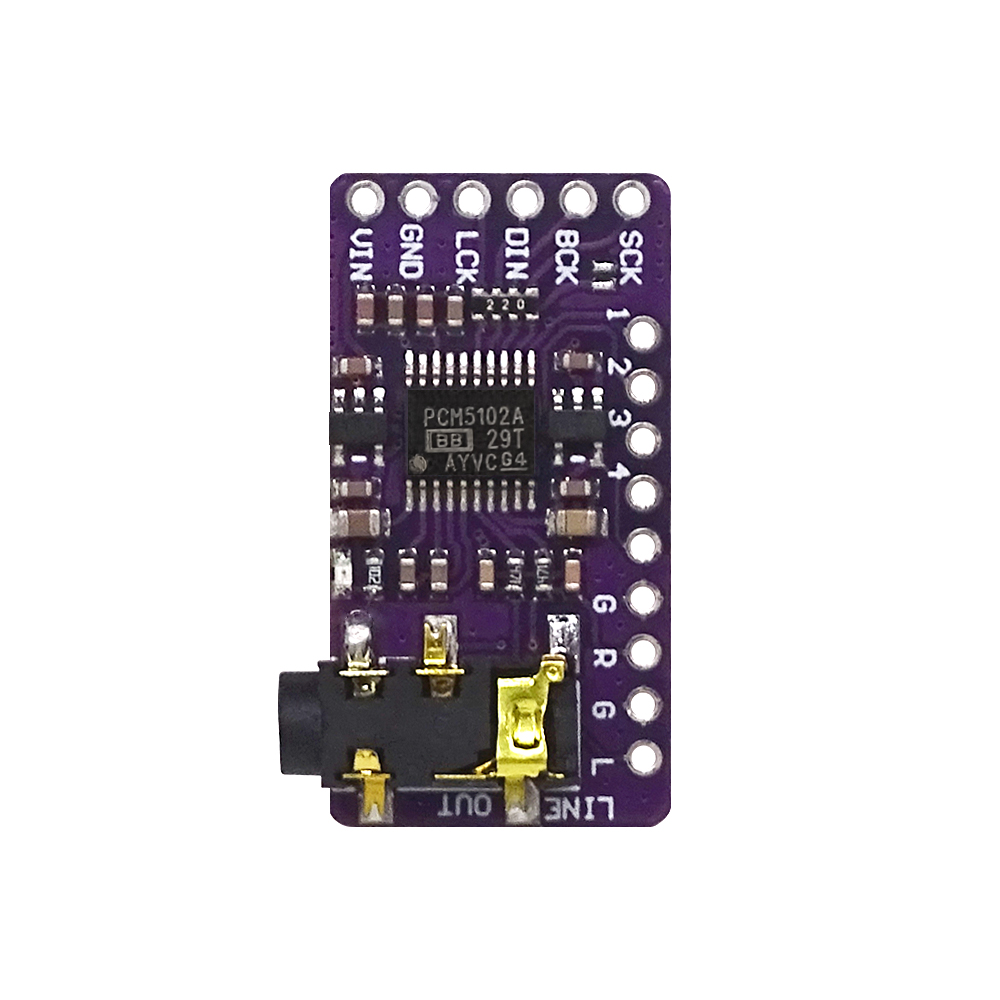 Interface I2S PCM5102A DAC Dec - Pcm5102 review and price