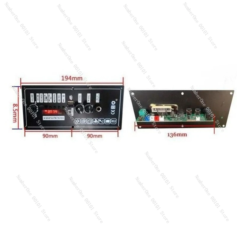 3.7V-803 Bluetooth Speaker Amp - Diy Speaker review and price