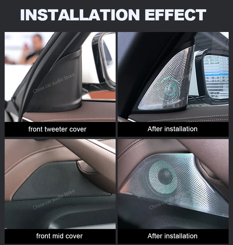 LED Car Speaker Tweeter Cover  - Speaker Driver review and price