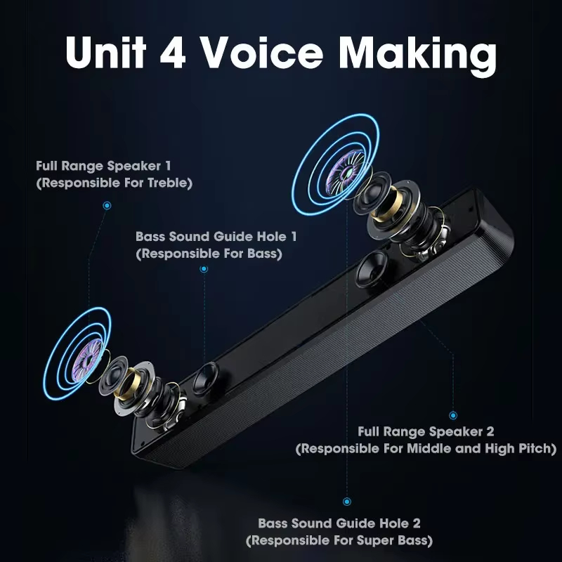 Bluetooth Soundbar for TV Comp - Speaker Driver review and price