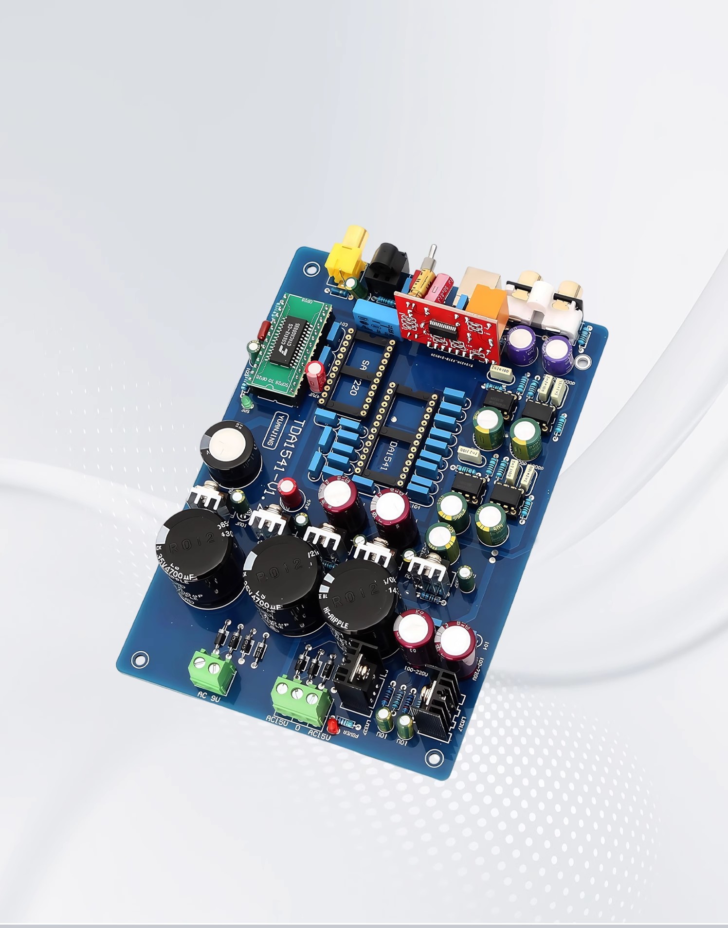 Assembled HiFi CS8412+ NE5534  - Dac Board review and price
