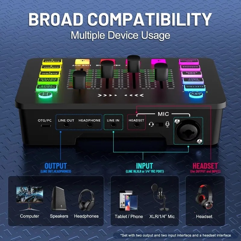 ZX230 Live Stream Sound Card C - Condenser Microphone Kit review and price