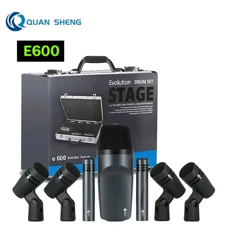 In stock  E600 Drum Microphone - Condenser Microphone Kit review and price