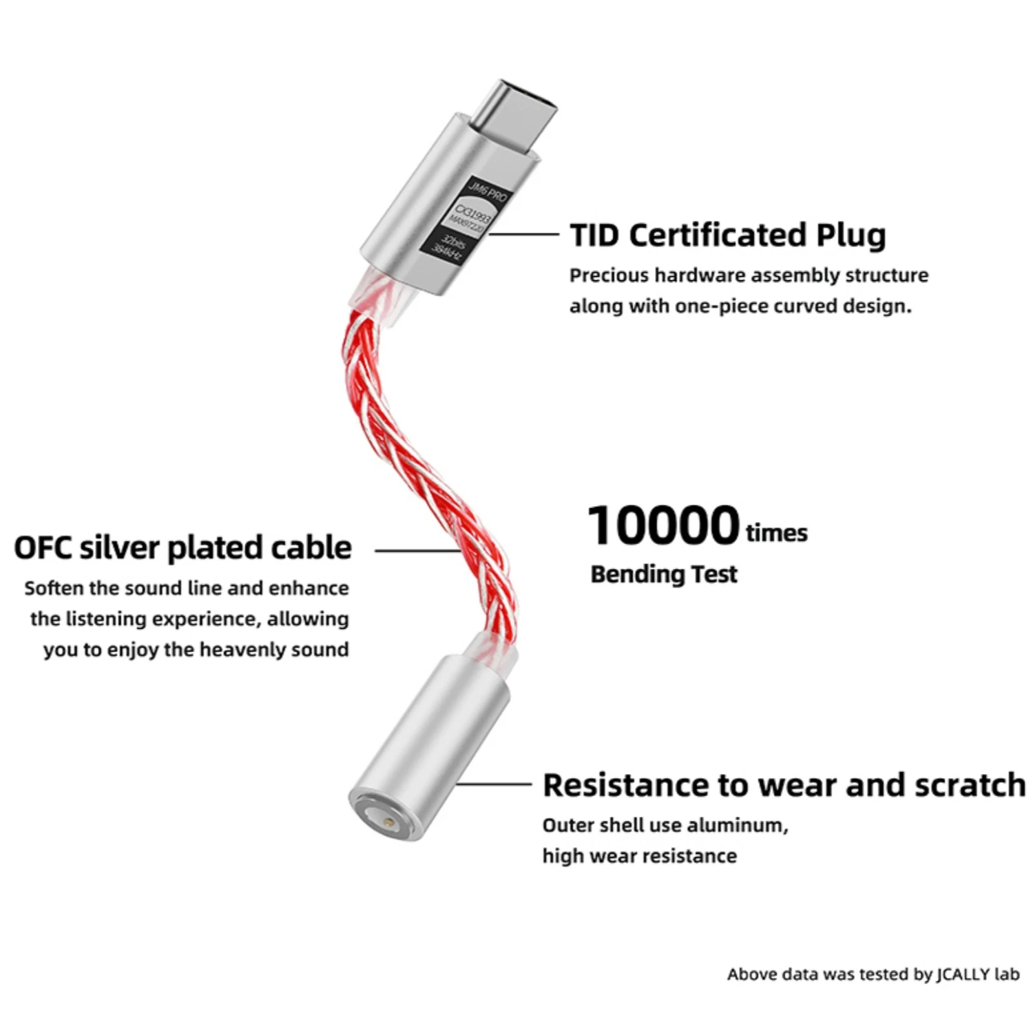 JCALLY JM6 Pro Type-C to 3.5mm - Headphone Parts review and price