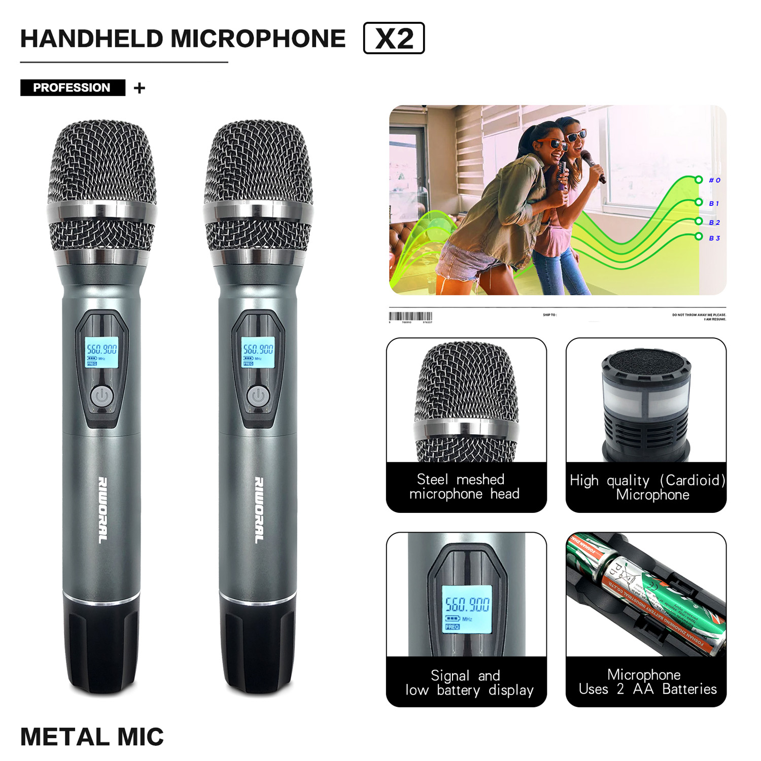 2026 RV-2 Professional FM Wire - Condenser Microphone Kit review and price