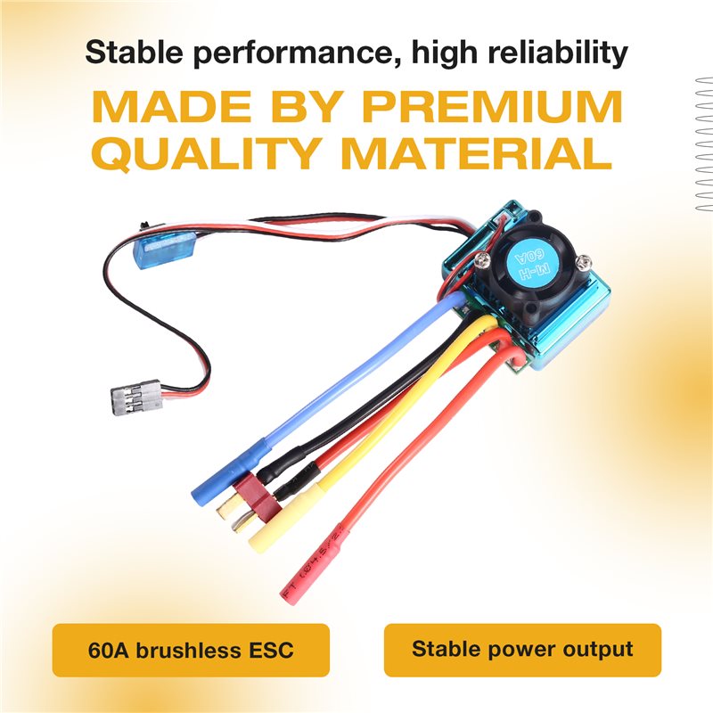 MACH-60A Brushless ESC Speed C - Banana Plug review and price