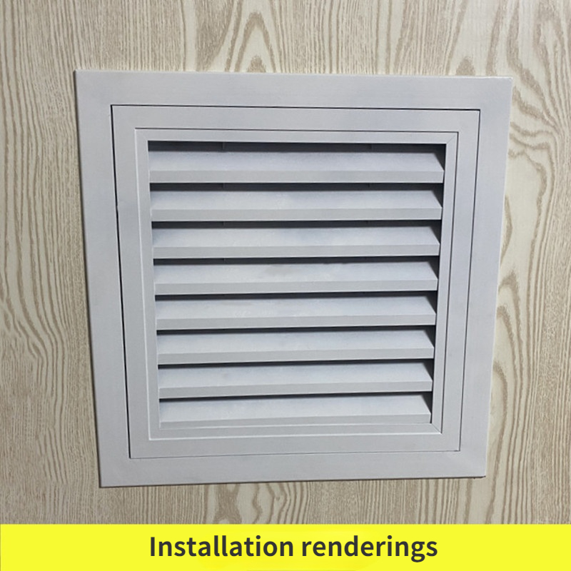 Aluminum alloy exhaust shutter - Ventilation Grille Aluminum review and price