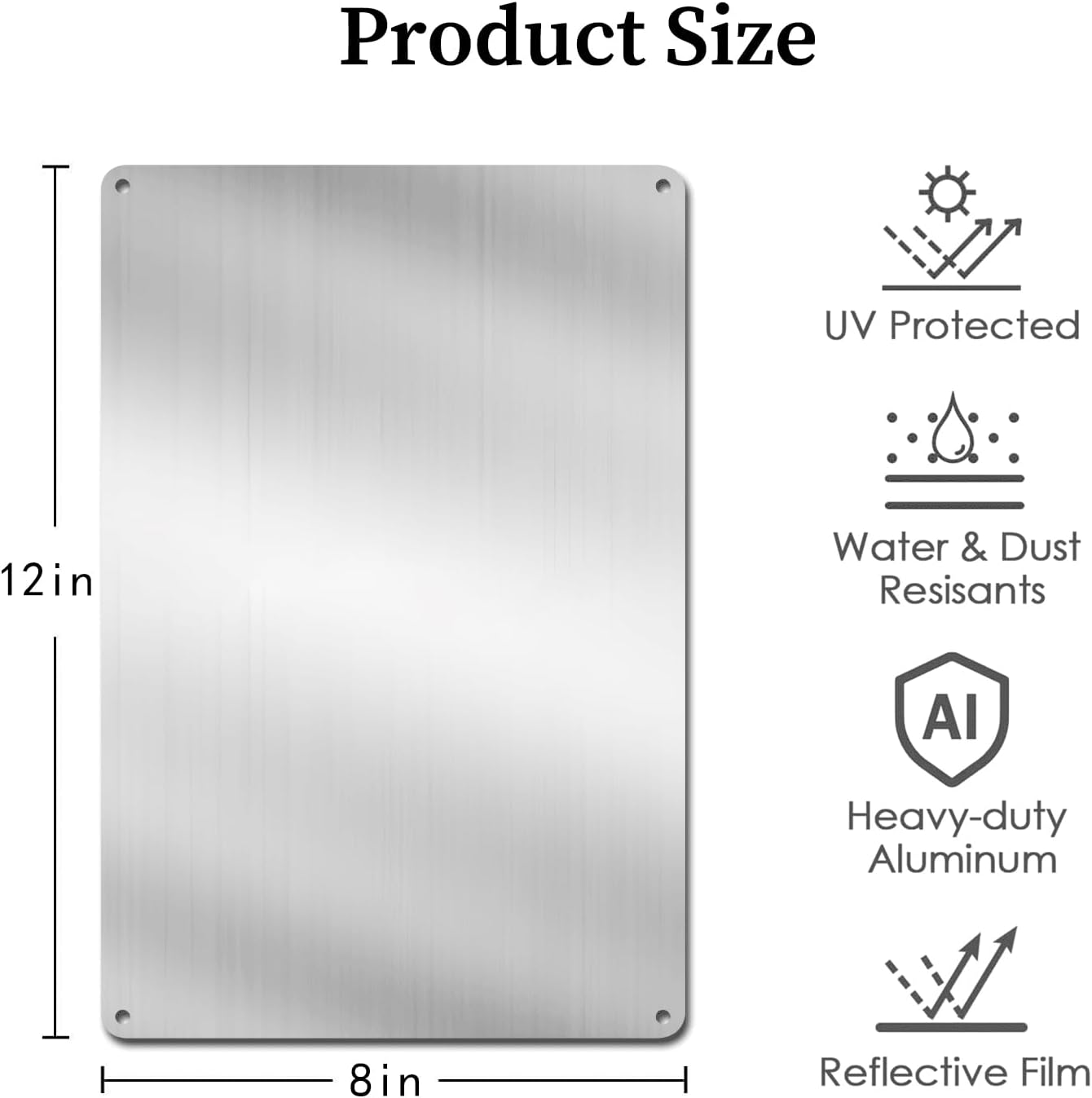 Tin Sign Radiation Hazard Warn - Heatsink Aluminum review and price