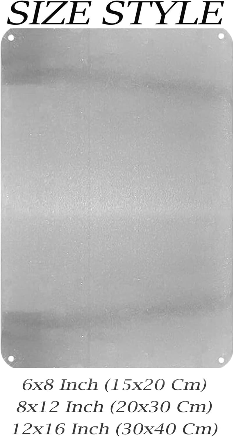 Tin Sign Radiation Hazard Warn - Heatsink Aluminum review and price
