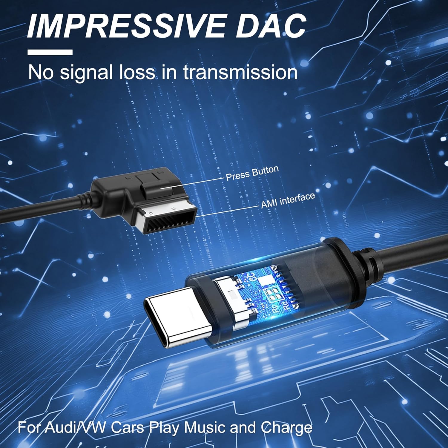 USB-C to AMI MMI Aux Cable for - Mdi Cable review and price