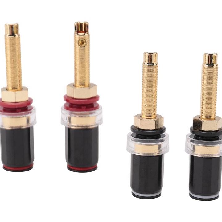 [in stock] 4Pcs Hifi Speaker T - Banana Plug review and price