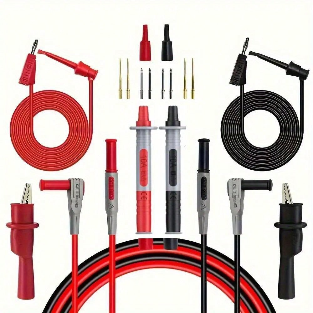 18pcs P1308B Test Lead Kit 4MM - Banana Plug review and price