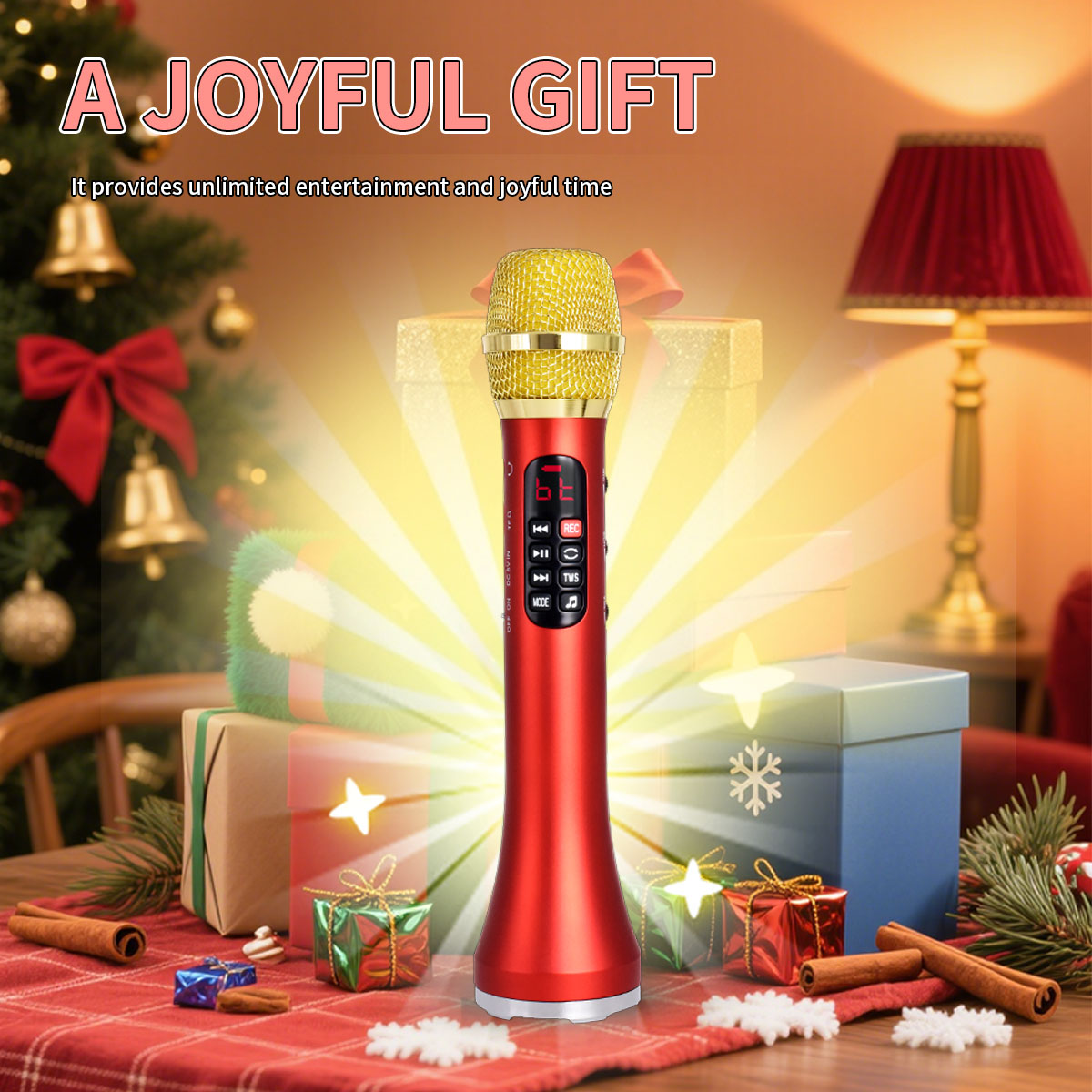 1 Piece of 28cm 25W/Pc Karaoke - Condenser Microphone Kit review and price
