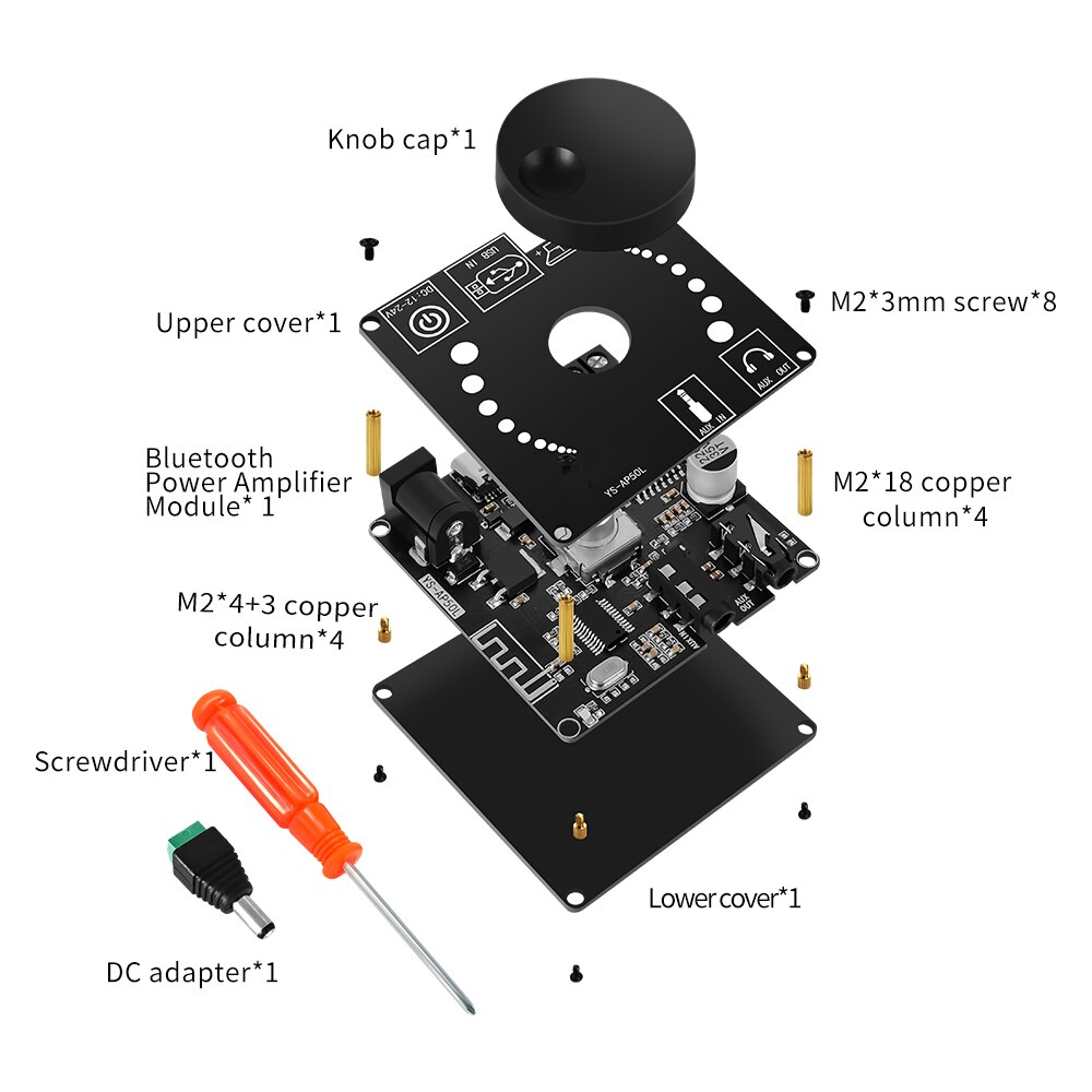 Power Amplifier Board Stereo D - Hifi Amplifier Board review and price